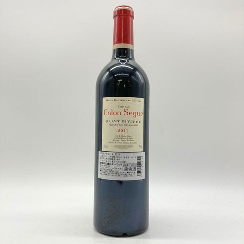 シャトー カロン セギュール 2011 750ml 13% Chateau Calon Segur 【N2】