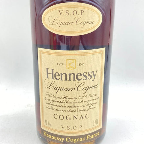 ヘネシー VSOP リキュールコニャック スリムボトル 700ml 40% Hennessy Liqueur Cognac 【I】