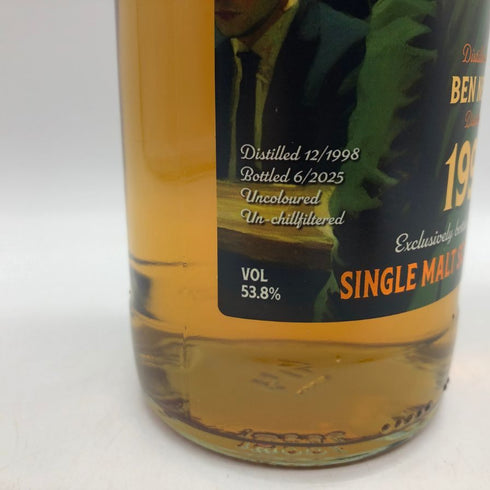ベンネヴィス 26年 1998-2025 The Whisky jury ディンウイスキーPB 700ml 53.8% BEN NEVIS スコッチウイスキー【S0】