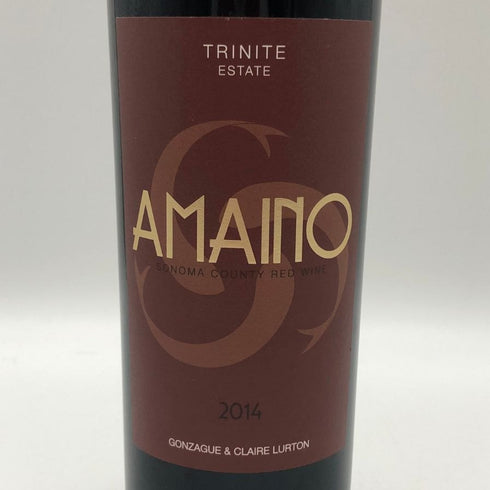 ゴンザック&クレア リュルトン アマイノ ソノマ カウンティ レッド ワイン 2014 750ml 13.9% G&C Lurton カリフォルニアワイン【J0】