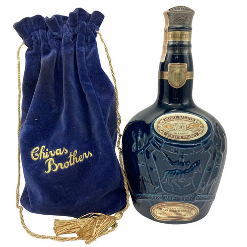 シーバス ブラザーズ ロイヤルサルート 21年 青陶器 1000ml 40% CHIVAS BROTHERS ROYAL SALUTE スコッチウイスキー1725g【K】