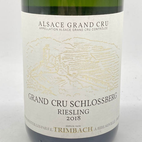 トリンバック リースリング グラン クリュ シュロスベルグ 2018 750ml 14% TRIMBACH RIESLING GRAND CRU SCHLOSSBERG 【Q2】