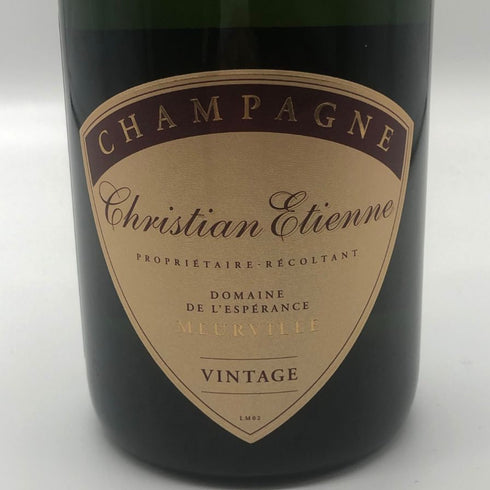 クリスチャン エティエンヌ ミレジム 2008 750ml 12.5% Christian Etienne シャンパン【C2】
