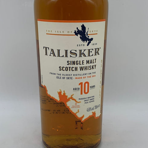 タリスカー 10年 シングルモルト 旧ボトル 700ml 45.8% TALISKER SINGLE MALT スコッチウイスキー【F4】