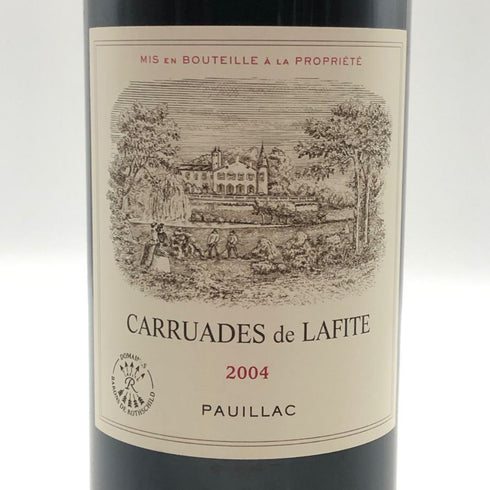 カリュアド ド ラフィット 2004 750ml CARRUADES de LAFITE ボルドーワイン【B0】