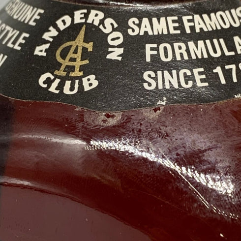 アンダーソン クラブ 15年 750ml 43% ANDERSON CLUB バーボン【U1】