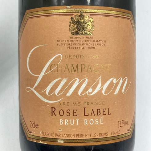 ランソン ブリュット ロゼ 旧ボトル 750ml 12.5% Lanson Brut Rose シャンパン【T1】