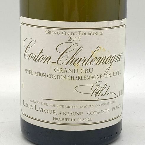 ドメーヌ ルイ ラトゥール コルトン シャルルマーニュ グランクリュ 2019 700ml 14% Domaine LOUIS LATOUR Corton Charlemagne Grand Cru【O4】