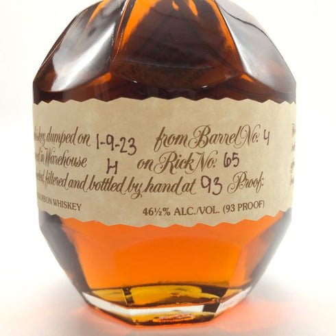 ブラントン シングルバレル 2023 750ml 46.5% Blanton's SINGLE BARREL 【E4】