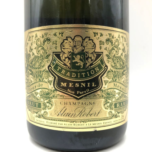 アラン ロベール メニル トラディション ブリュット 1990 750ml 12% Alain Robert MESNIL 1990 TRADITION 【同梱不可】【E2】