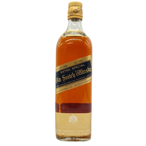 ジョニーウォーカー ブラックラベル エクストラ スペシャル 特級 金キャップ 760ml 43% JOHNNIE WALKER BLACK LABEL EXTRA SPECIAL 【X1】