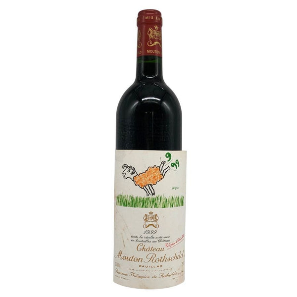 シャトー ムートン ロートシルト 1999 750ml 12.5% Chateau Mouton Rothschild ボルドーワイン【K4】