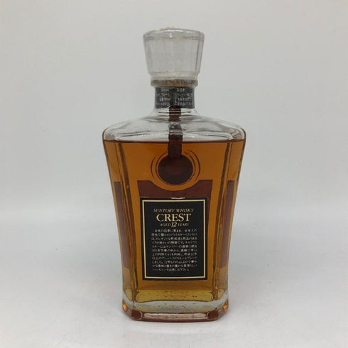 東京都限定◆サントリー クレスト 12年 向獅子マーク 700ml 43% SUNTORY 【F4】
