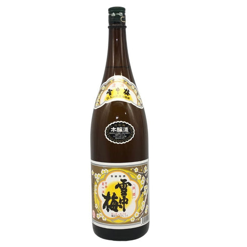 雪中梅 本醸造 1800ml 15.5% setyubai 日本酒 -本醸造酒【G3】
