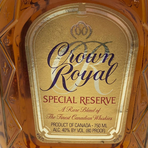 クラウン ローヤル スペシャル リサーブ 750ml 40% CROWN ROYAL SPECIAL RESERVE ウイスキー【X1】
