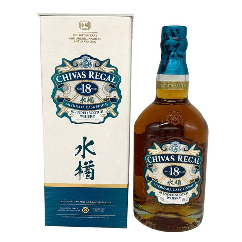 シーバスリーガル 18年 ミズナラ 700ml 43% CHIVAS REGAL MIZUNARA スコッチウイスキー【E2】