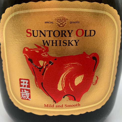 東京都限定◆サントリー オールド 干支ラベル 丑 700ml 43% SUNTORY 【G4】