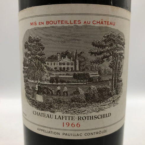シャトー ラフィット ロートシルト 1966 750ml 14%未満 CHATEAU LAFITE ROTHSCHILD ボルドーワイン【V4】