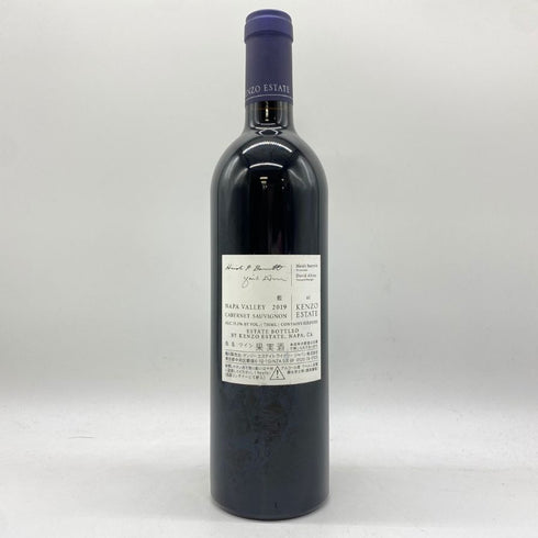 ケンゾー エステート 藍 ai 2019 750ml 15.2% KENZO ESTATE 【J】