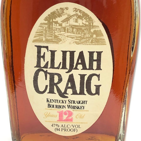 エライジャクレイグ 12年 94Proof 750ml 47% ELIJAH CRAIG バーボン【S0】
