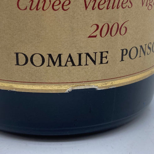 ドメーヌ ポンソ クロ ド ラ ロッシュ キュヴェ ヴィエイユ ヴィーニュ 2006 750ml 13.5% Domaine Ponsot Clos de la Roche Cuvee Vieille Vigne 【K4】