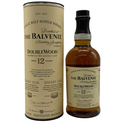バルヴェニー12年 ダブルウッド 700ml 40% The Balvenie Double Wood スコッチウイスキー【N0】