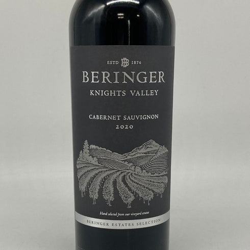ベリンジャー ナイツ ヴァレー カベルネソーヴィニヨン 2020 750ml 15% Beringer Knights Valley Cabernet Sauvignon カリフォルニアワイン【D4】