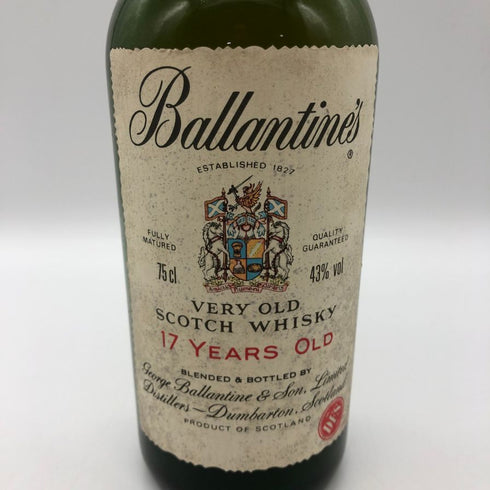 バランタイン 17年 ベリーオールド 750ml 43% Ballantine’s スコッチウイスキー【M1】