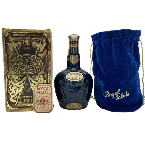 シーバス ブラザーズ ロイヤルサルート 21年 青陶器 700ml 40% Chivas Brothers ROYAL SALUTE 1319g【G2】