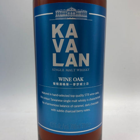 カバラン ワインオーク 700ml 43% KAVALAN ウイスキー【T4】