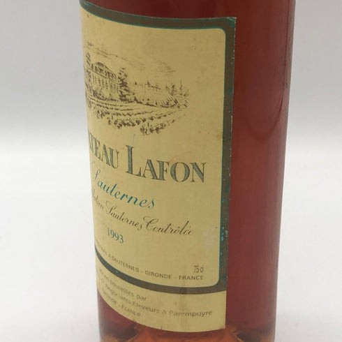 シャトー ラフォン 1993 ソーテルヌ 白ワイン 750ml 12% CHATEAU LAFON 白ワイン【Z0】