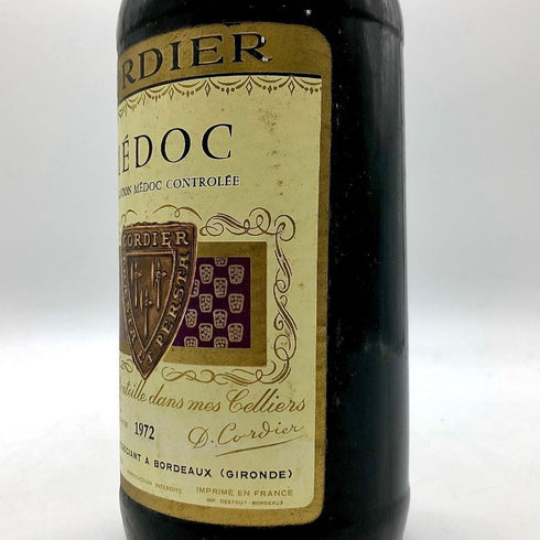 コーディア メドック 1972 730ml 14% CORDIER MEDOC 【M】