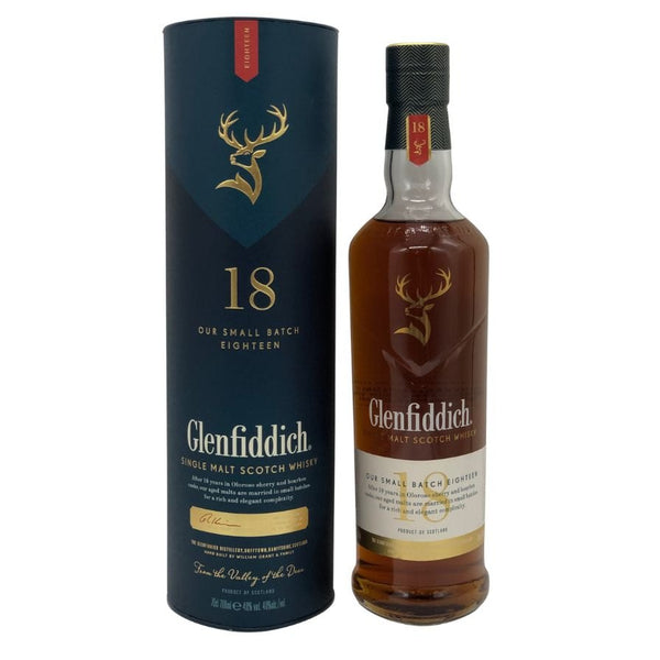グレンフィディック 18年 アワースモールバッチ 700ml 40% Glenfiddich Our Small Batch スコッチウイスキー【N2】