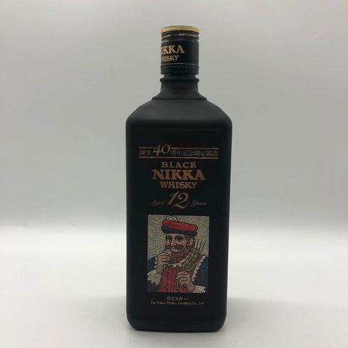 東京都限定◆ブラックニッカ 12年 誕生40周年記念限定 720ml 42% BLACK NIKKA 1208g【N2】