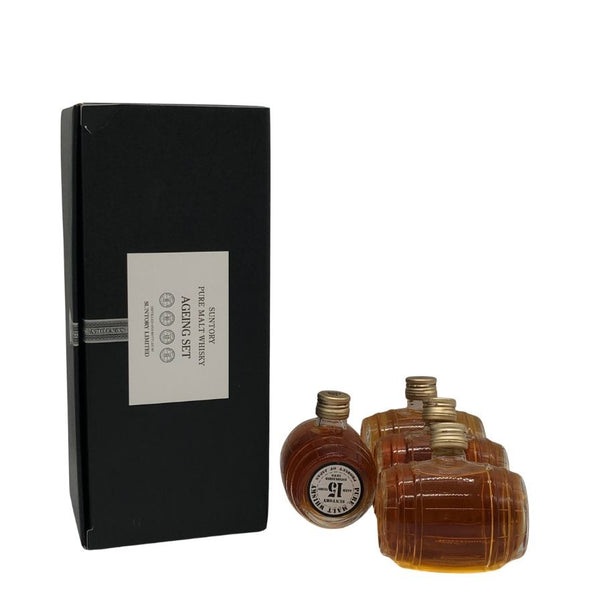 東京都限定◆サントリー ピュアモルト エイジングセット 8年 10年 12年 15年 150ml 40% 4本セット SUNTORY 【X1】