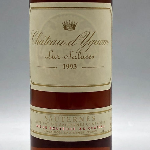 シャトー ディケム ソーテルヌ 1993 750ml 14% Chateau d’yquem Sauternes 白ワイン【E3】