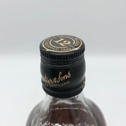 ジョニーウォーカー 12年 ブラックラベル エクストラスペシャル 黒キャップ 750ml 43% Johnnie Walker BLACK LABEL EXTRA SPECIAL スコッチウイスキー【R1】