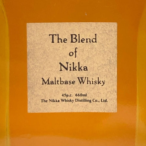 東京都限定◆ザ ブレンド オブ ニッカ モルトベース 特級 ウイスキー 660ml 45% The Blend of Nikka Maltbase Whisky 【Y】