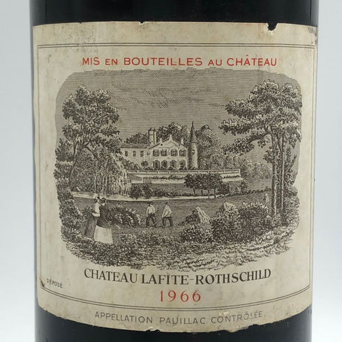 シャトー ラフィット ロートシルト 1966 750ml 14%未満 CHATEAU LAFITE ROTHSCHILD ボルドーワイン【E4】