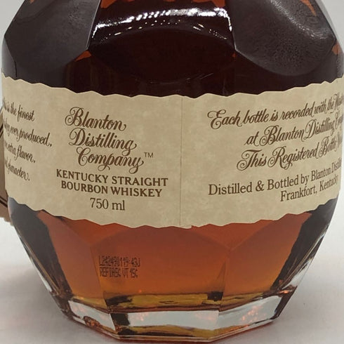 ブラントン シングルバレル 2024 750ml 46.5% Blanton's SINGLE BARREL バーボン【U0】