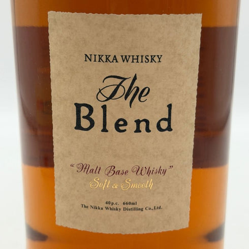 東京都限定◆ニッカ ザ ブレンド ニューブレンド 丸びん 660ml 40% NIKKA 【D3】