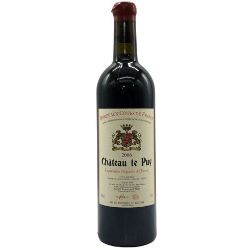 シャトー ル ピュイ コート ド フラン 2006 750ml 12% ボルドーワイン【T1】
