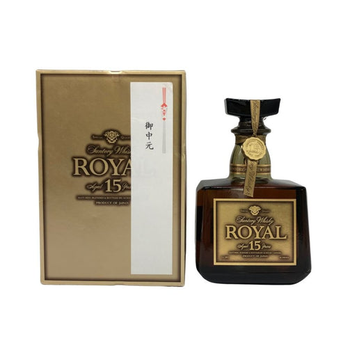 東京都限定◆サントリー ウイスキー ローヤル 15年 ゴールドラベル 750ml 43% SUNTORY WHISKY ROYAL 【J4】