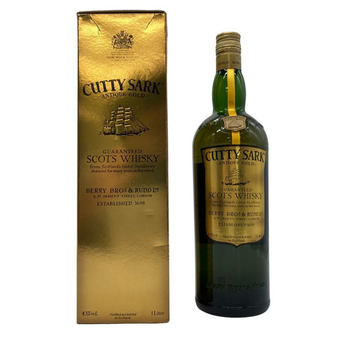 カティサーク アンティーク ゴールド ギャランティード 1000ml 43% CUTTY SARK ANTIQUE GOLD GUARANTEED 【SKU】