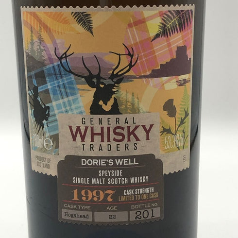 ジェネラル ウイスキー トレーダーズ ドリーズウェル 22年 1997 700ml 53.3% GENERAL WHISKY スコッチウイスキー【P1】