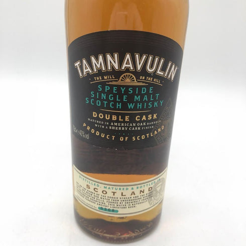 タムナヴーリン スペイサイド シングルモルト ダブルカスク エディション 700ml 40% TAMNAVULIN スコッチウイスキー【M1】