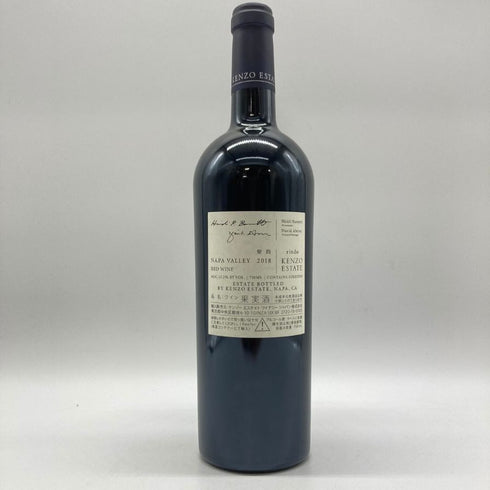 ケンゾー エステート 紫鈴 2018 750ml 15.2% KENZO ESTATE rindo 【C】