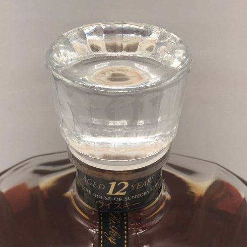 東京都限定◆サントリー クレスト 12年 向獅子マーク 700ml 43% SUNTORY 【V1】