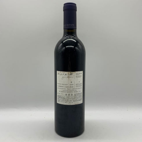 ケンゾー エステート 藍 ai 2019 750ml 15.2% KENZO ESTATE カリフォルニアワイン【O4】