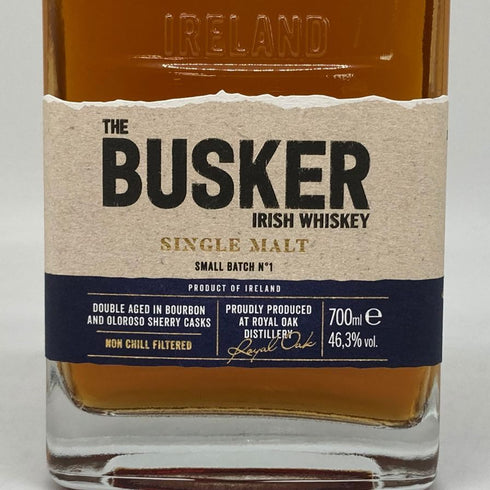 バスカー スモールバッチ No.1 700ml 46.3% BUSKER アイリッシュウイスキー【V4】
